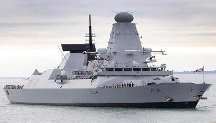 البحرية البريطانية تحبط هجوم حوثي بطائرة مسيرة استهدف سفينة حربية